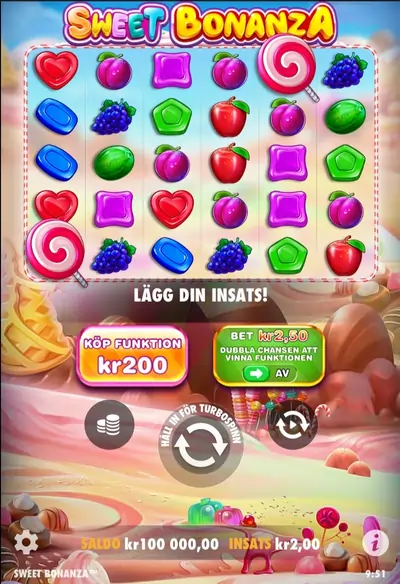 Sweet Bonanza slot at Puntit Casino